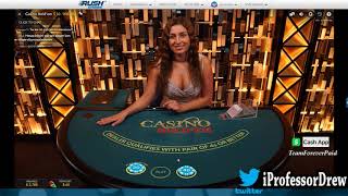 The Best Run in Casino Hold ‘Em    $500 into $3000!  FLUSH BONUS!!
