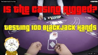 GTA Online Is The Casino Rigged? Testing 100 Blackjack Hands And Results