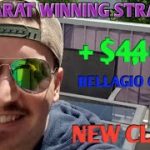 Christopher Mitchell Fan Baccarat Winning Strategy –  $4,400 Cash Profit At  Bellagio With Client