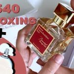 BACCARAT ROUGE 540 UNBOXING + DUPE REVIEW | MAISON FRANCIS KURKDJIAN vs ARIANA CLOUD | MFK BR540