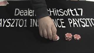 BlackJack Strategy Five  (dealer shows a 3)