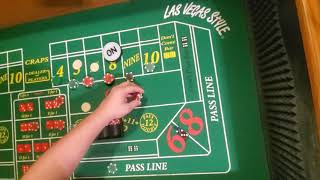 Craps strategy. Easy as 3-2-1. Aggressive light side strategy