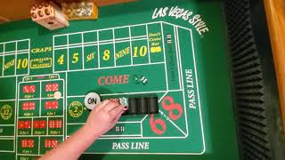Craps strategy. “Tool Box” #4. + Base strategy gets crushed.