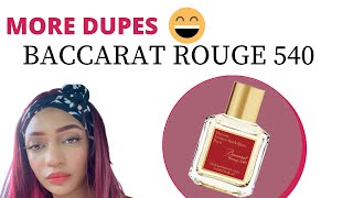 YES…MORE AFFORDABLE BACCARAT ROUGE DUPES / FREDRICO MAHORA / PERFUME COLLECTION / VALLIVON