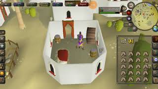 OSRS MOBILE quick guide on how to blackjack on mobile