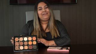 Rude Cosmetics 21 Eyeshadows Mean Girl and Kleancolor Pro Nude Exposed Palette Swatches