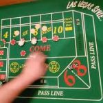 Craps strategy 4 rolls and down + come bet progression
