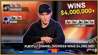 Canadian Poker Pro runs like a GOD and wins $4,080,000!