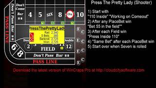 “Press the pretty lady” How to play craps nation strategies & tutorials 2020