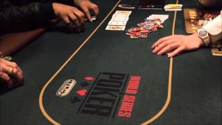 LIVE $1/2 NLHE (NO LIMIT HOLD EM’) CASH GAME #1