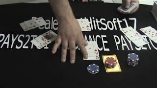 BlackJack Strategy Demo(six deck – critical win – occasionally making big moves is fun)