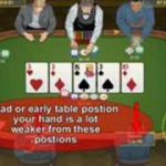 Position in Texas hold em. Texas hold em table position.