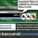Baccarat Strategy The Online Casinos do not want you to know about