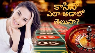 How to Play Casino in telugu     || casino || roulette ||