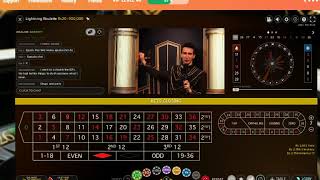 Best Strategy to win roulette RBRRBB ( lightning roulette ) 2