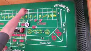 Craps strategy, another twist on the Iron Cross!!