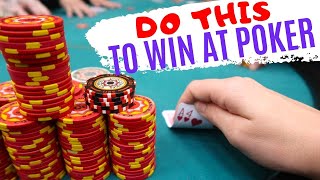 I found the SECRET TO WINNING at poker! // Texas Holdem Bankroll Challenge 3