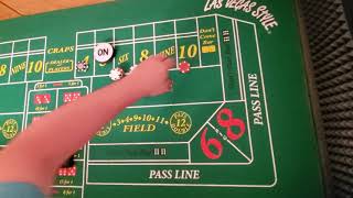 Craps strategy I was using g today