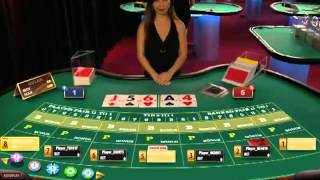 Live baccarat with dealer Jin