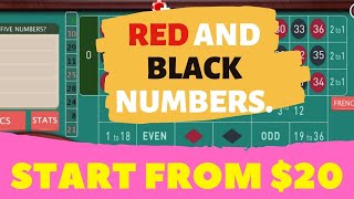Best Roulette Strategy To Win 2020  | Red and Black Color Roulette Tricks to Win