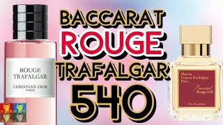 IS DIOR ROUGE TRAFALGAR, A BACCARAT ROUGE 540 CLONE?