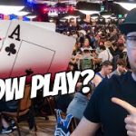 When to SLOW PLAY Pocket Aces Preflop (Tournament Poker Strategy)