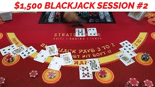 WHO WON?? – Live Blackjack Session $1,500 Buy In #2