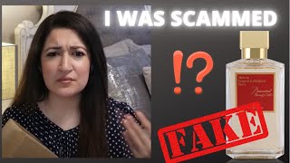 How To Spot A FAKE BACCARAT ROUGE 540 | I was SCAMMED with a FRAUDULENT Perfume