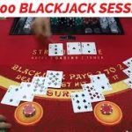 NEW DEALER – Live Blackjack Session $1,500 Buy In #1