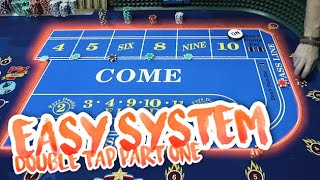 EASY BEGINNER CRAPS SYSTEM – Double Tap Craps | Live Craps Session #1