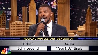 Wheel of Musical Impressions with Jamie Foxx