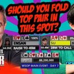 WSOP Main Event 2019 Final Table Strategy | Hossein Ensan vs Timothy Su