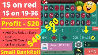 Best Roulette Strategy to Win More 2020 | Red Color and Numbers Strategy