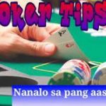 Poker Tips. (Nanalo ko 4 pesos) 😄😄