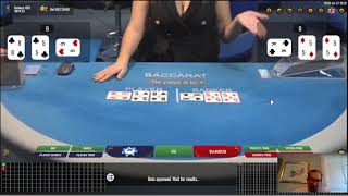 Baccarat Winning Strategies ” LIVE PLAY ” By Gambling Chi ..7/27/20