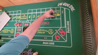 Craps strategy $200 bankroll, $20 flat donts. FOR HOSS!