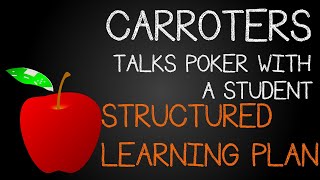 Carroters Talks Poker With Student: Ep 3 – Structured Learning Plan