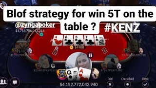 BLOF STRATEGY ? | KENZ | ZYNGA POKER