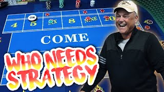 🔥 WHO NEEDS STRATEGY?! 🔥 30 Roll Craps Challenge – WIN BIG or BUST #8