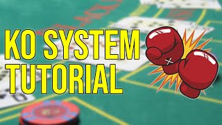 Blackjack KO “Knockout” Card Counting System Tutorial