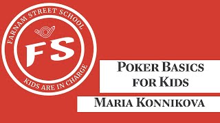 Maria Konnikova teaches kids how to play poker