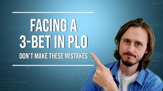Poker Tips: How to play VS A 3-BET in Pot Limit Omaha