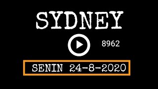 PREDIKSI SYDNEY 24 AGUSTUS 2020 | BOCORAN TOGEL SIDNEY HARI INI | RUMUS SDY JITU