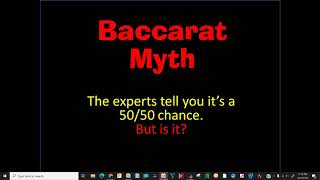 BACCARAT MYTHS