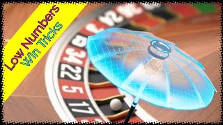 Roulette One Place Betting Strategy | Low Numbers Win Techniques to Roulette