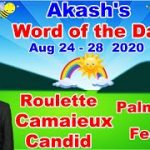 Word of the Day | August 24 – 28 2020  | Improve Your English Vocabulary