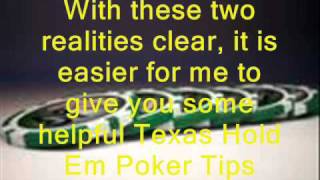 Texas Hold Em Poker Tips – 5 Very Special Tips You Can’t Miss