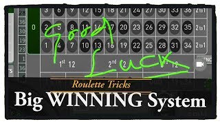Big Profit Roulette WIN tricks