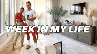 VLOG: Bedroom decor, Favorite Perfumes, Activewear Haul, Meal Planning | Julia & Hunter Havens