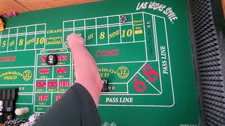 Craps strategy. Anything but 10! Partial martingale.